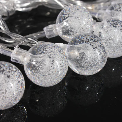 Battery Operated Tiny Balls String Lights (20L)(3M)(Yellow)