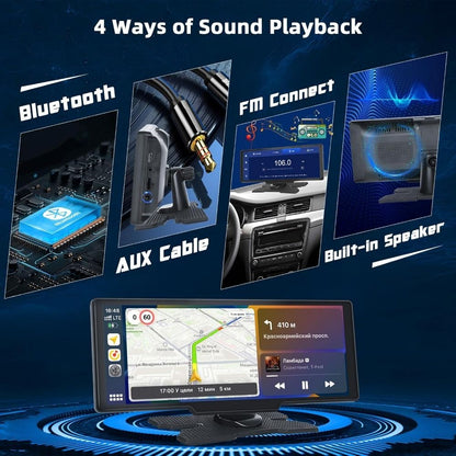 Portable Wireless Car Stereo (7 inch display)