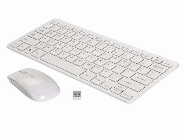 Mini Wireless Keyboard and Mouse Combo