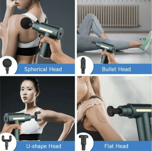 Professional Body Muscle Physiotherapy Lymphatic Drainage Massage Gun