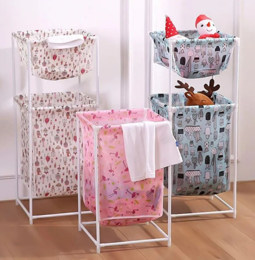 Laundry Basket (Double Layer)