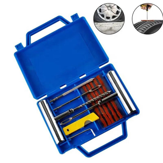 Deluxe Tubeless Tire Repair Kit With Carry Case
