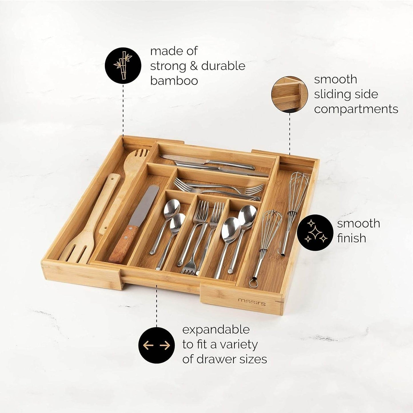 Large Expandable Drawer Organiser