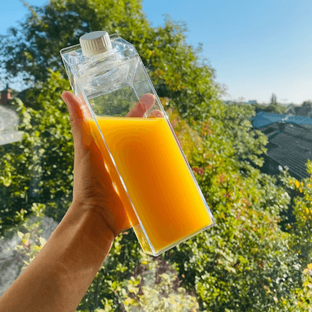 Acrylic Milk Carton Bottle ((1L)