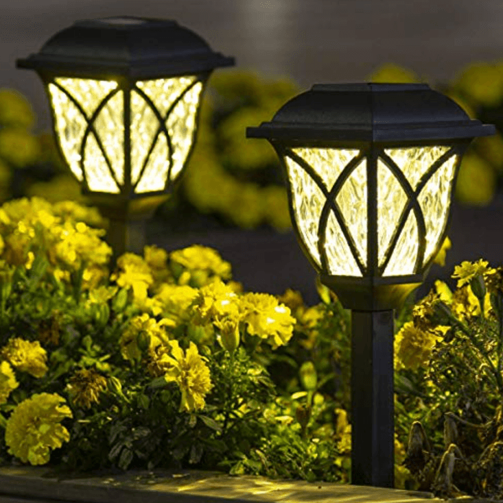 Outdoor Solar Garden Lights (6 pcs)