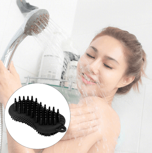 Silicone Shampoo and Body Massage Brush (Each)