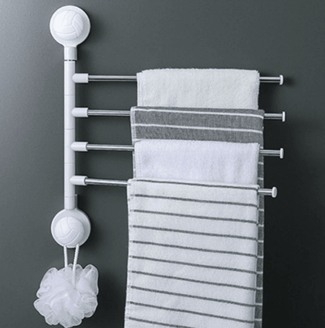 Suction Cup Towel Rack