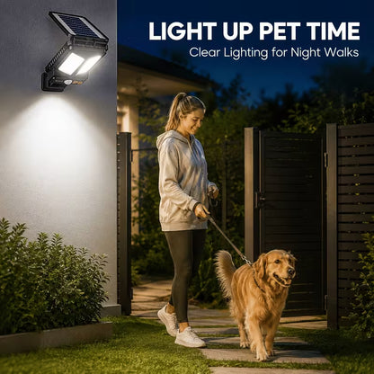 Solar LED Wall Light with Motion Sensor