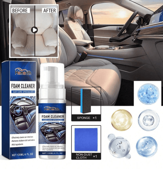 Leather Interior Cleaning And Renovation Foam (120ml)