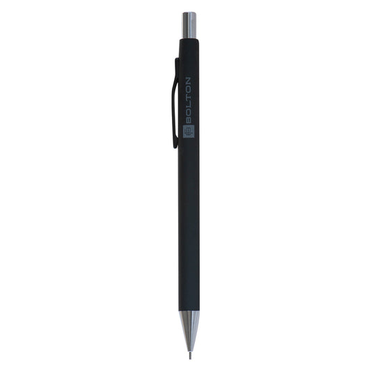 Bolton Black Retractable Clutch Pencil - Flat Clicker