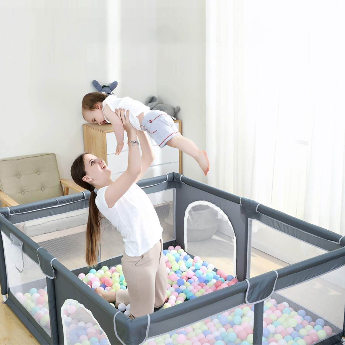 Baby Rail Double Door Playpen