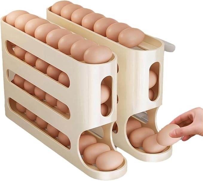 Slide Egg Storage Box (4 Layer)