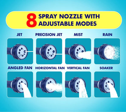 Multi-Function Water Spray Gun with Built-In Soap Dispenser