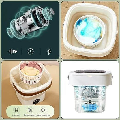 Foldable Mini Washing Machine - DMC Wholesale
