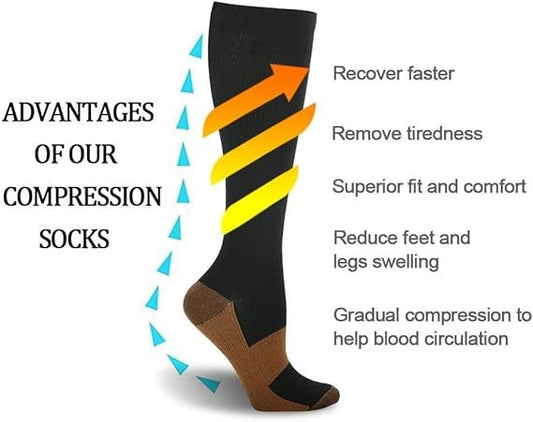 Compression Socks for Women (S/M)