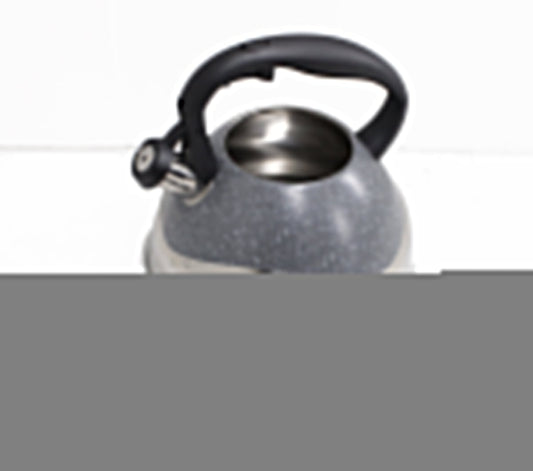 Speckled And Polished Two Tone Whistling Kettle (3L)