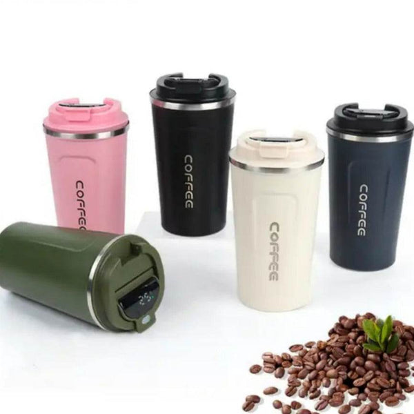 Smart Vacuum Travel Flask With Digital Display (500ml)