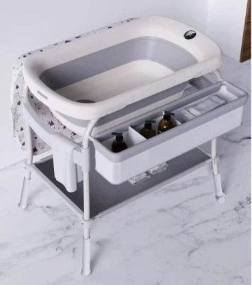 Multifunction Baby Nursing Changing Table With Fold Bathtub
