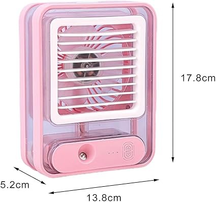 Rechargeable Cooling Misting Fan