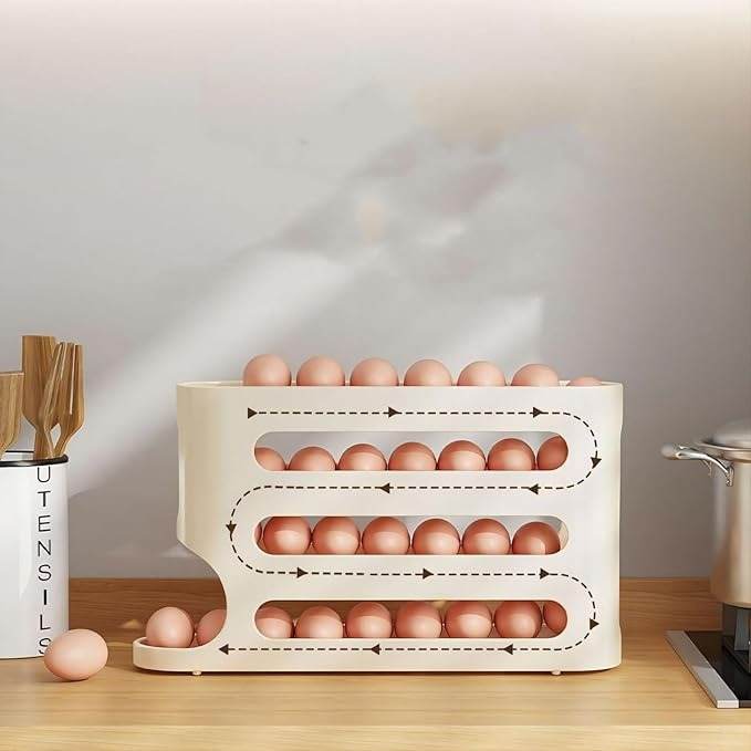 Slide Egg Storage Box (4 Layer)