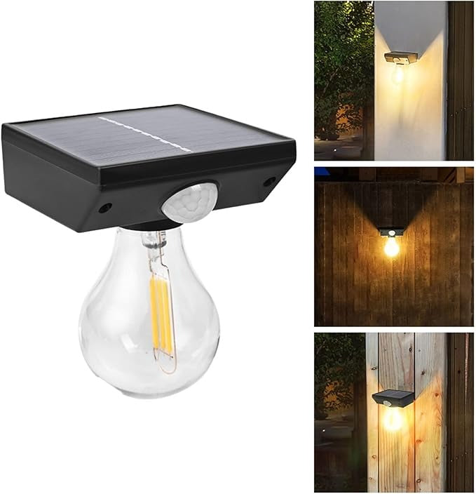 Wall Lamp Solar LED Light Bulb