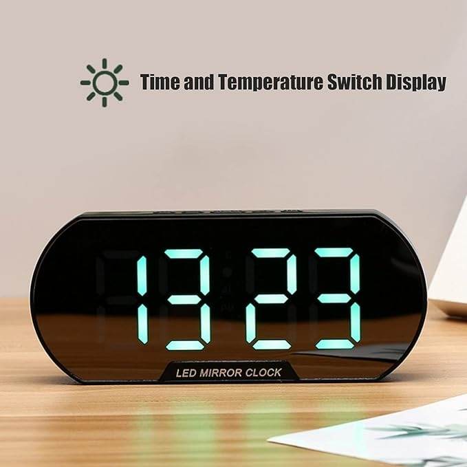 Mirror Function Digital Alarm Clock