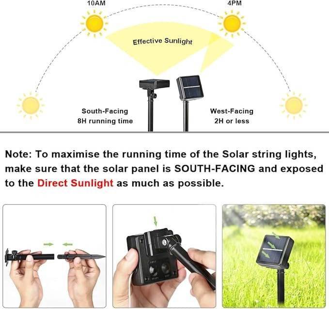 Solar String Light (12m)(Each)