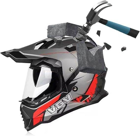 Motorcycle Sport Full Face Helmet - Alt View