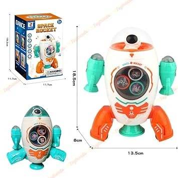 Space Rocket Musical Toy