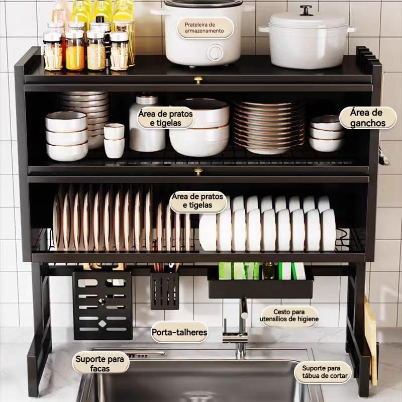 Multilayer Kitchen Storage Rack
