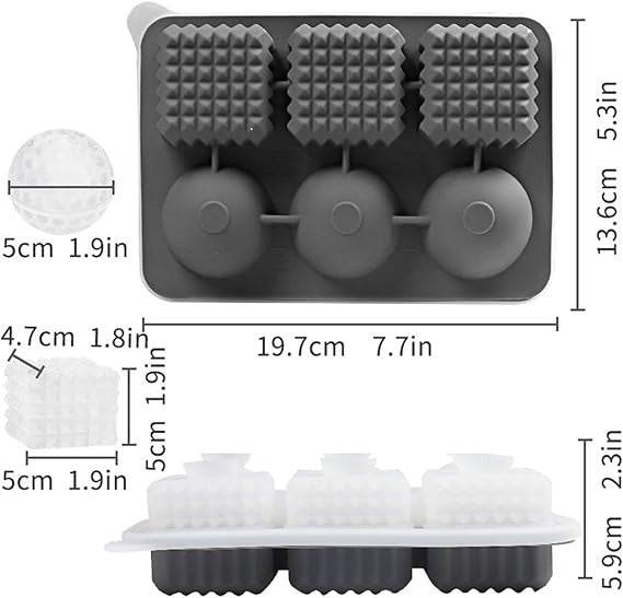 Large Ice Cubes Mold (19.7x13.6cm)