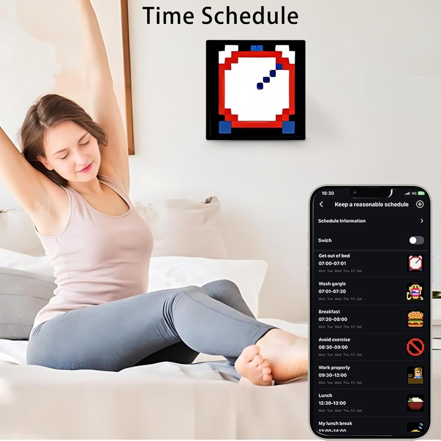 LED APP Controled Panel Display