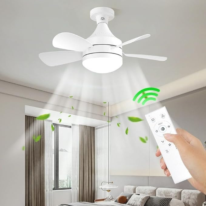 Socket Fan Light with Remote