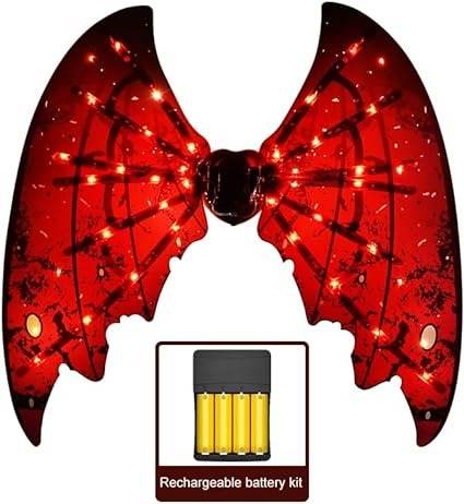 Electric Fairy Wings with LED Lights (Shadow Angel)