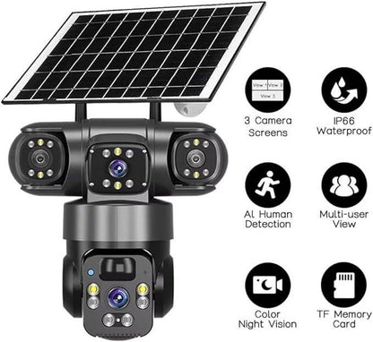Solar Powered Security Camera (4G) - DMC Wholesale