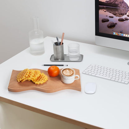 Decorative Spiral Groove Serving Board