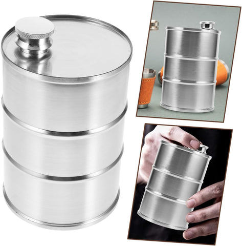 Outdoor Military Flagon Flask (350ml) - Alt View