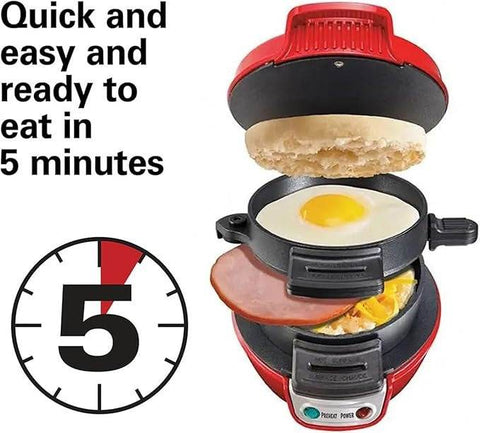 2in1 Burger And Sandwich Maker - Alt View