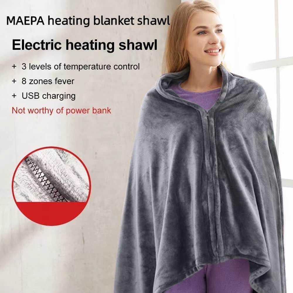 Heated Ultra Plush Huggle Blanket