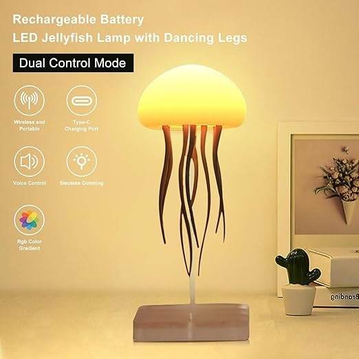 LED Jellyfish Lamp
