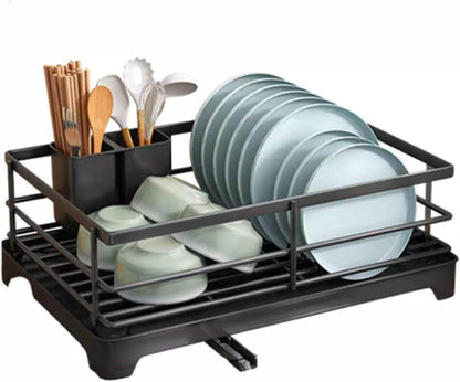 Dish Drying Rack With Drainage Spout - DMC Wholesale