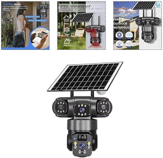 Solar Powered Security Camera (4G)