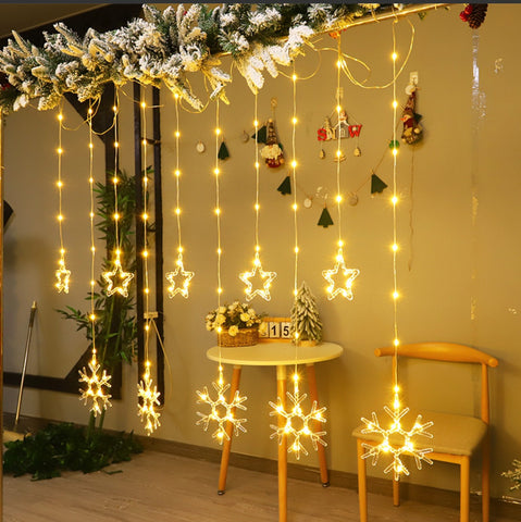 Christmas Feeling LED Decorations (Snowflake)(3m)