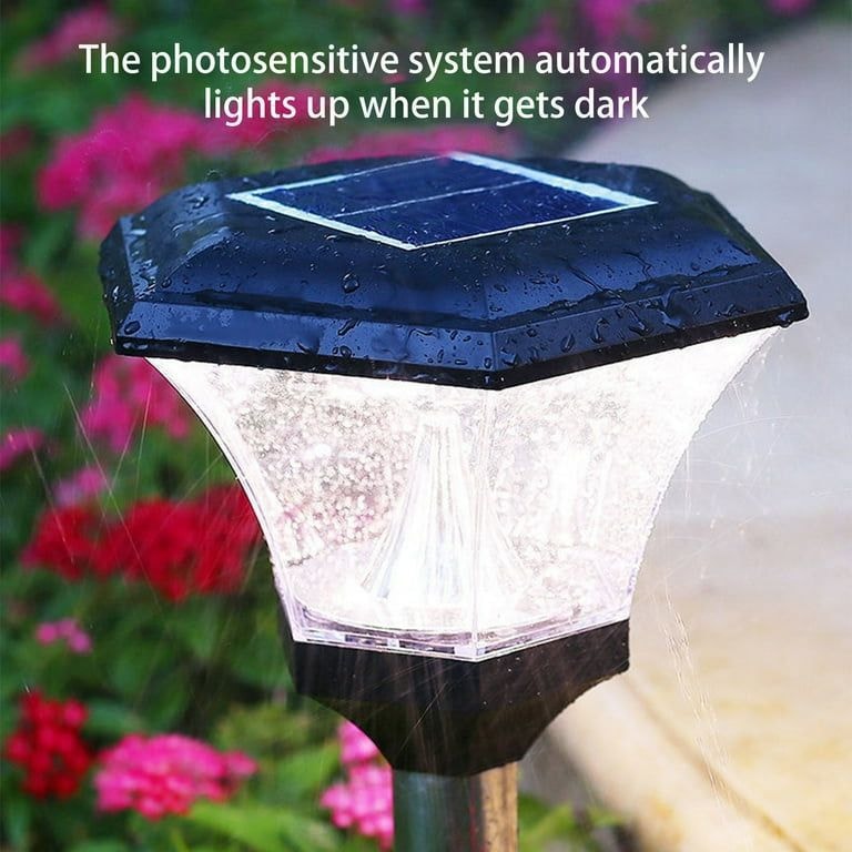 Solar-Powered Garden Light