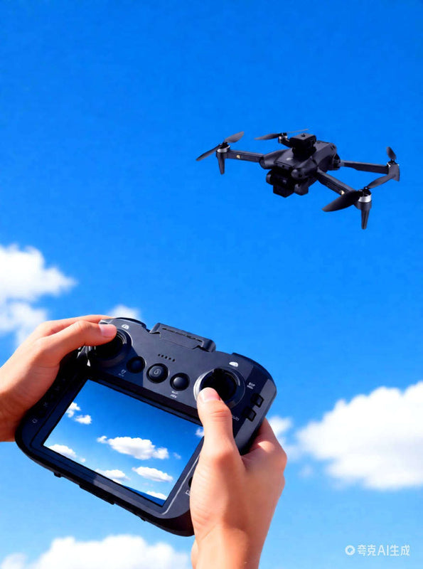 X26 Ultra Screen 4-Channel Foldable RC Drone with 4.3 inch Screen