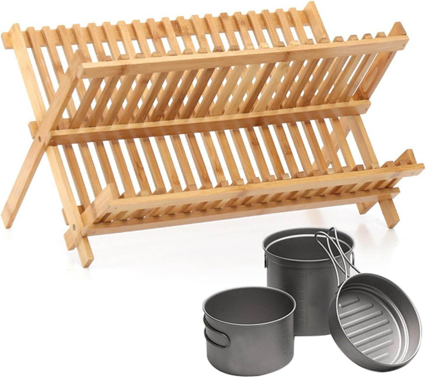 Bamboo Dish Drying Rack