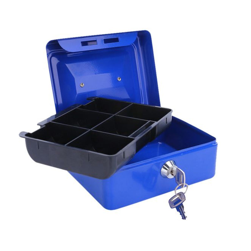 Metal Cash Box (Medium)(20x16x8.3cm)