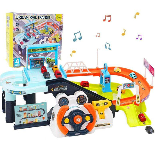 Racing Steering Wheel Urban Rail Transit Set