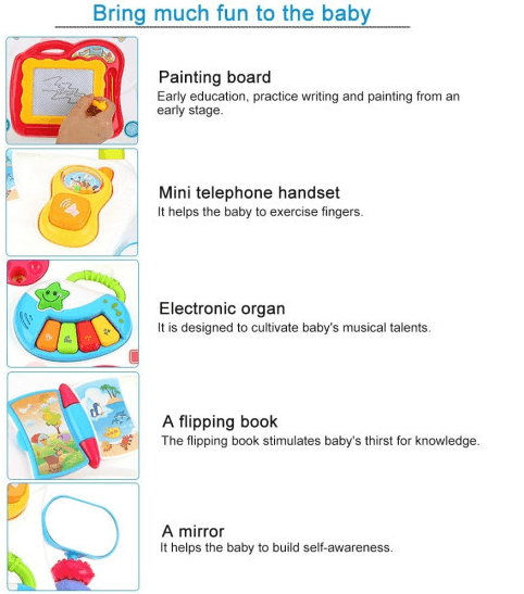 Multifunctional Baby Musical Walker