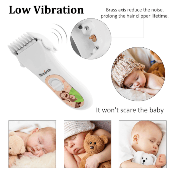 Quiet Cordless Hair Clippers For Children